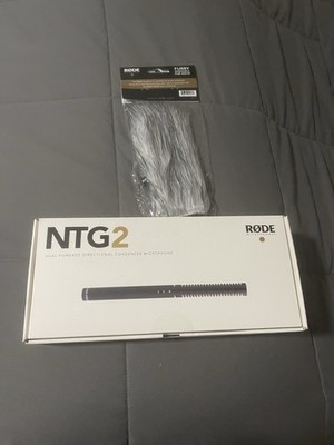 Rode NTG2 Dual Powered Directional Condenser Shotgun Microphone ~ Brand New