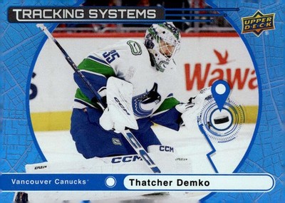 THATCHER DEMKO 2025-26 Upper Deck Tracking Systems #TS-10 NHL Canucks  ID:149199