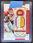 2025 National Treasures Travis Kelce Franchise Patch Holo Silver #/25