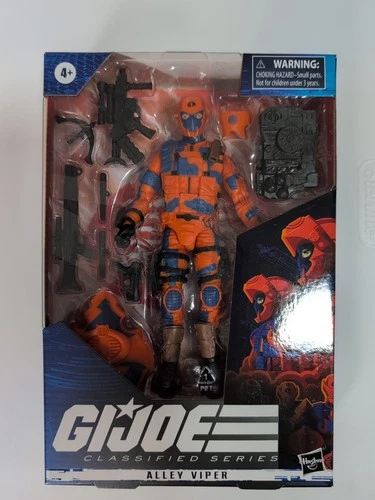 Hasbro G.I. Joe Alley Viper 6 in Action Figure #34
