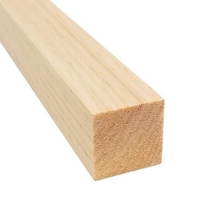 Balsa Block, 1 x 1 x 12  (1 PC) Midwest Products 091157070022