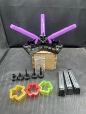 Bohning Complete Triple Tower Fletching Jig W/ 2 Sets of Arms