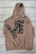 TAYLOR SWIFT THE ERAS TOUR Adult Sz Large Light Brown Long Sleeve Fleece Hoodie