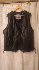 Womens leather vest 5XL by UNIK