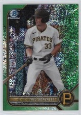 2022 Bowman Draft Chrome Green Sparkle Refractor 82/99 Tres Gonzalez 1f7m