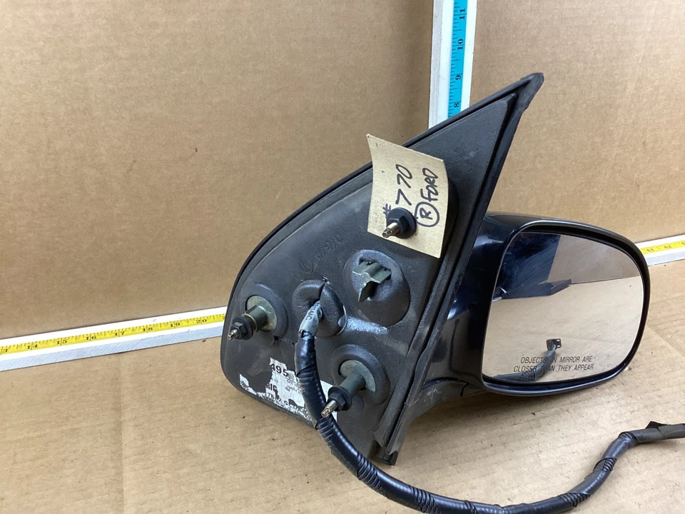 Conjunto de espejo retrovisor lateral derecho pasajero Ford Windstar 1999-2003 OEM Foto 3 de 4