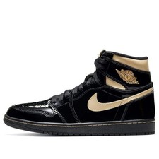 555088 032 Air Jordan 1 Retro High Black Metallic Gold 2020