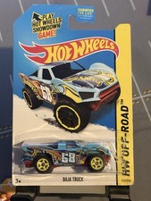 2014 Hot Wheels #112/250 HW Off-Road BAJA TRUCK Teal Variant NEW On Card