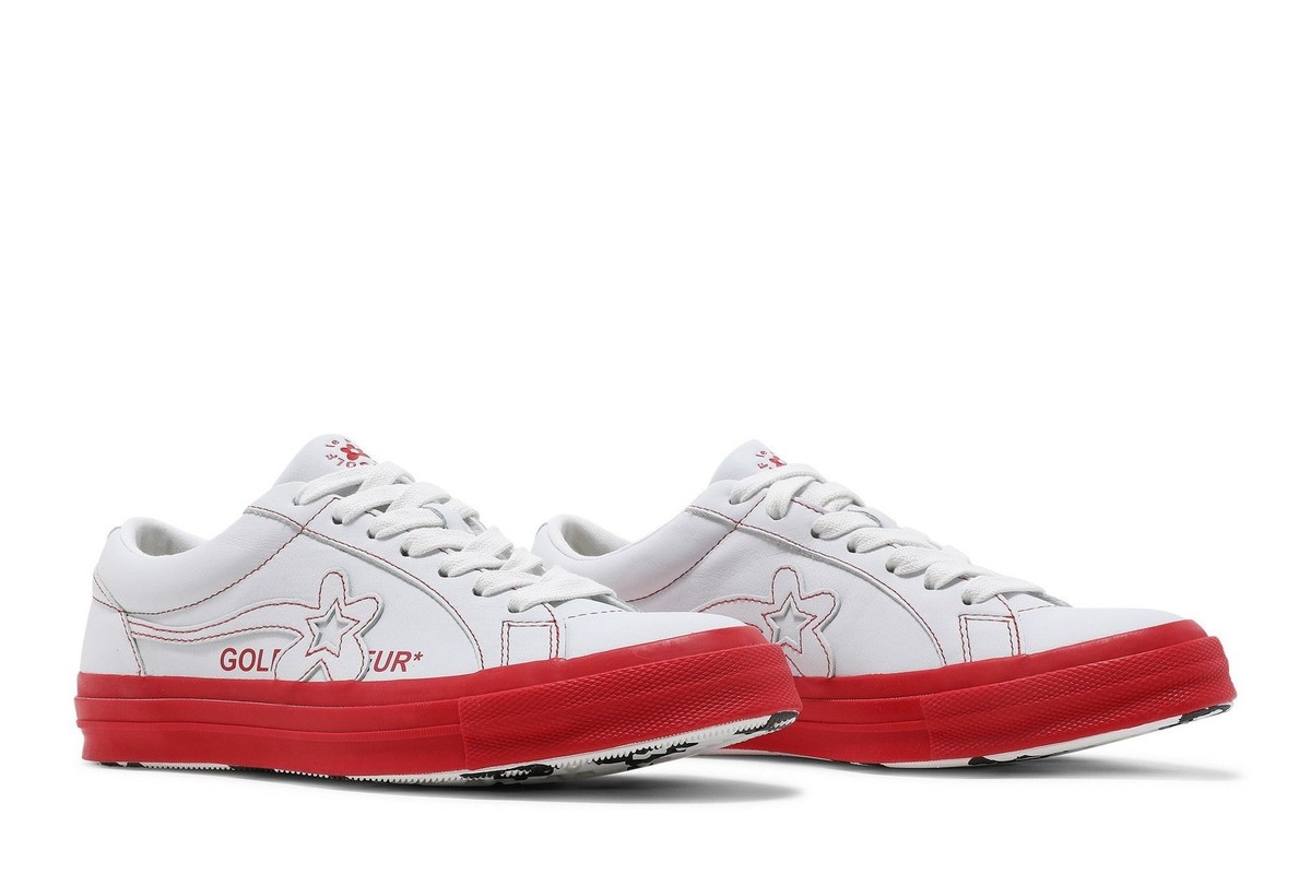 Size 10.5 - Converse Golf Le Fleur x One Star Ox Racing Red for