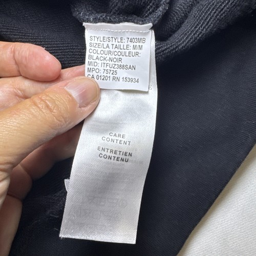 CANADA GOOSE HURON FELPA CON CAPPUCCIO / Pullover taglia: M nero uomo 7403MB - Foto 3 di 14