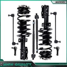 For 2005-10 Chevrolet Cobalt HHR Front Shock Strut w/Coil Spring Sway Bar Tierod