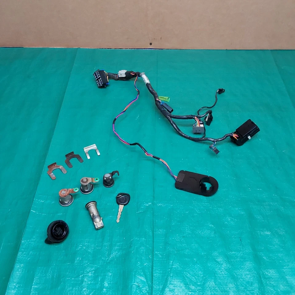 Interruptor de encendido Buick Rendezvous 2002-2007 cilindro de bloqueo con llave y juego de cerradura OEM Foto 3 de 4