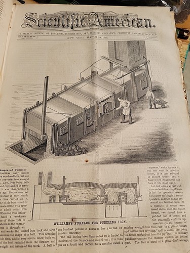 1866 Scientific American JOURNAL Of Art & Science Mechanics Vol XIV New York - Picture 14 of 24