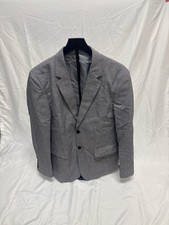 Kenneth Cole Reaction Gray Techni-Cole Lightweight Performance Sport Coat Blazer