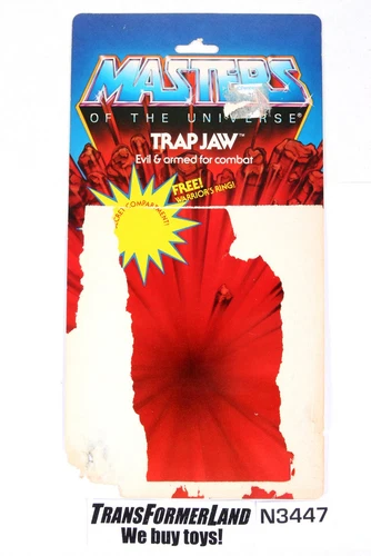 Trap Jaw Package Basics Vintage Original Heman MOTU