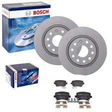 BOSCH BREMSSCHEIBEN 282mm + BELÄGE HINTEN passend für VW PASSAT CC 3C B7 B6