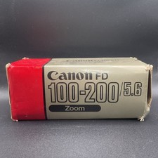 Canon FD 100-200 f5.6 Zoom Lens w/ Caps - Excellent Condition