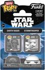 Funko Bitty POP!: Star Wars 2-Pack - Darth Vader & Stormtrooper [Used Very Good