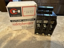 Cutler Hammer CHB350 50 AMP, 3 Pole, 240 Volt Circuit Breaker - NEW OLD STOCK