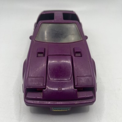 Vintage M.A.S.K. Manta 300ZX 1987 Purple Transforming Car Toy