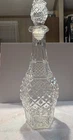 Vintage Anchor Hocking Wexford Crystal Glass Wine Decanter Bottle With Stopper