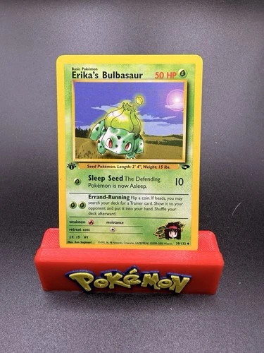 Erika's Bulbasaur Uncommon Gym Challenge 039/132 NM 1st Edition