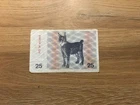 Lithuania 25 Talonas Banknote 1991