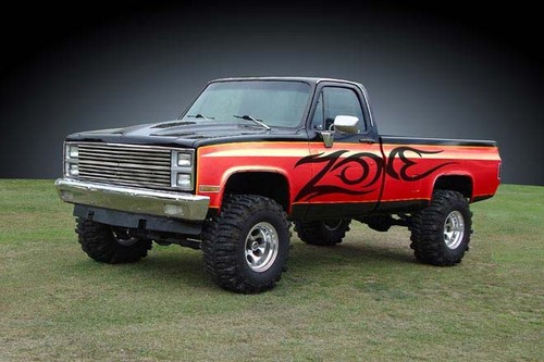 Zone C11N 4" Lift Kit w/ Nitro Shocks for 1973-1976 Chevy K10/K1500 Pickup - Picture 3 of 4
