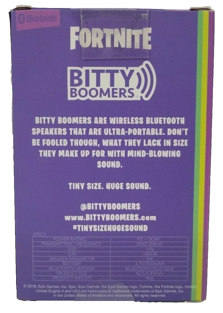 Mini sales fortnite speaker