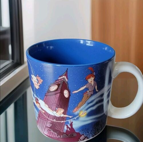 Walt Disney Classic Peter Pan Coffee Mug Cup Ceramic Japan Vintage - Picture 6 of 7