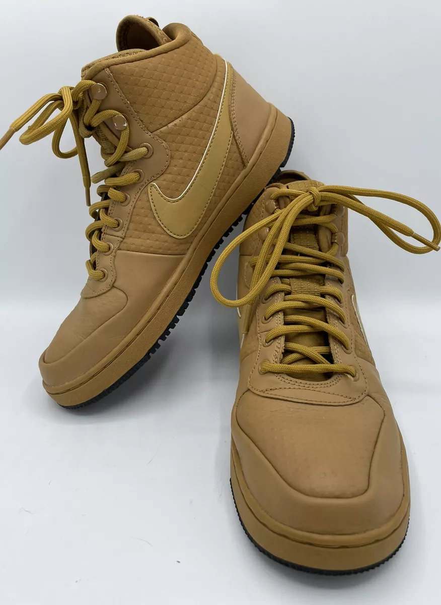 Twee graden Verfrissend technisch NIKE Ebernon Court Borough Mid Shoes - Wheat Brown - Mens Size 8 - AQ8754  700 | eBay