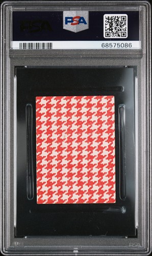JIM FREGOSI, 1969 GLOBE IMPORTS CHECKERBOARD BACK PSA 5 POP 1, 1 HIGHER! - Picture 2 of 2