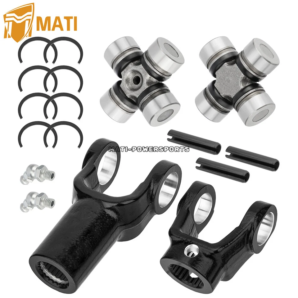 Kit de yugo y junta en U del eje de transmisión delantero para Polaris RZR 570 800 900 2008 2009-2024 Foto 3 de 4