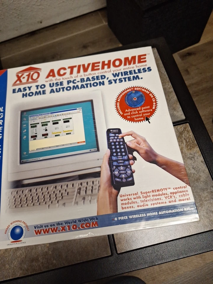 X-10 Activehome 6 Piece Wireless Home Automation Kit New Sealed - Imagem 3 de 4