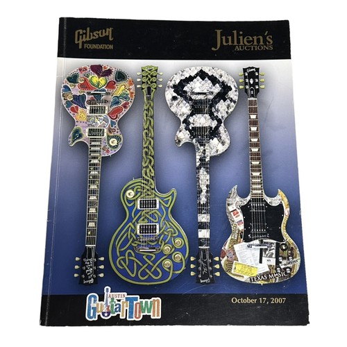 Gibson Guitar Julien's Catalog Austin TX October 17, 2007 Les Paul Joplin ZZ Top