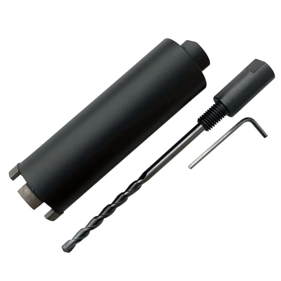 EDIAMONDTOOLS Dry/Wet Multipurpose Core Bit, 6" Drilling Depth, 5/8"-11 Pilot Bit Adapter