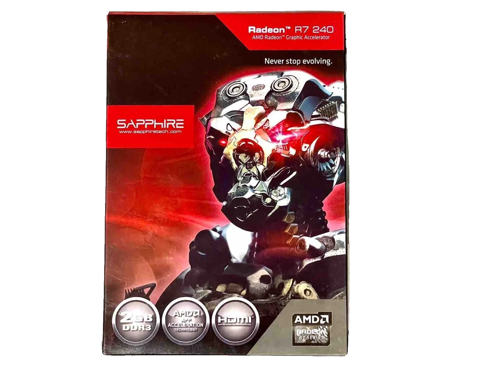 Las tarjetas de gráficos de computadora SAPPHIRE para PCI Express 2.0 x16