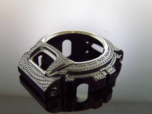 Casio G Shock Stainless steel 14 Diamonds Bezel for DW6900 Model All color case - Picture 6 of 6