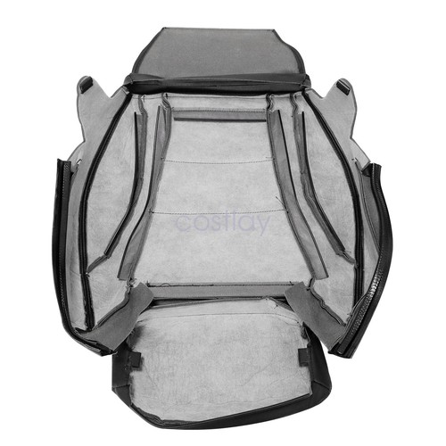 Driver Bottom Seat Cover Black FITS 2015 to 2021 Mercedes Benz W205 C300 GLC300 - Picture 7 of 16