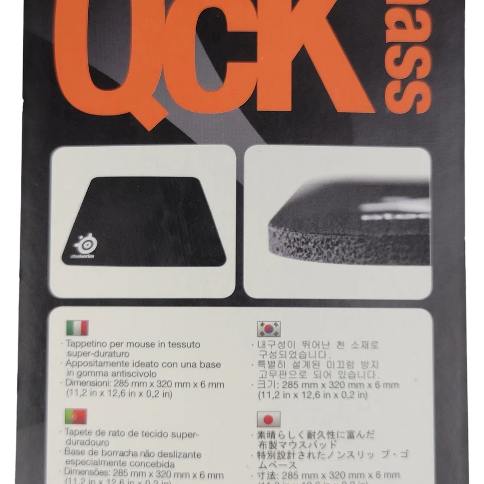 SteelSeries Qck Mass Sudden Attack ProGaming Mouse Pad - Image 4 of 4