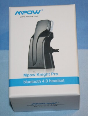BRAND NEW Mpow Knight Pro Wireless Bluetooth 4.0 Headset w/ In-car Charging Dock