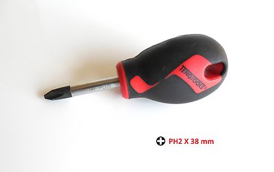 Teng Tools MD948N PH2 X 38mm Schraubendreher Mit Geflammter Spitze 177770609