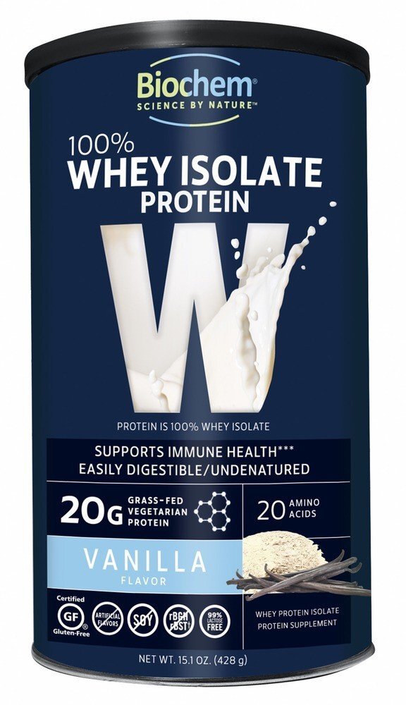 Biochem 100 Whey Protein-Vanilla 149 унций порошка 7190₽