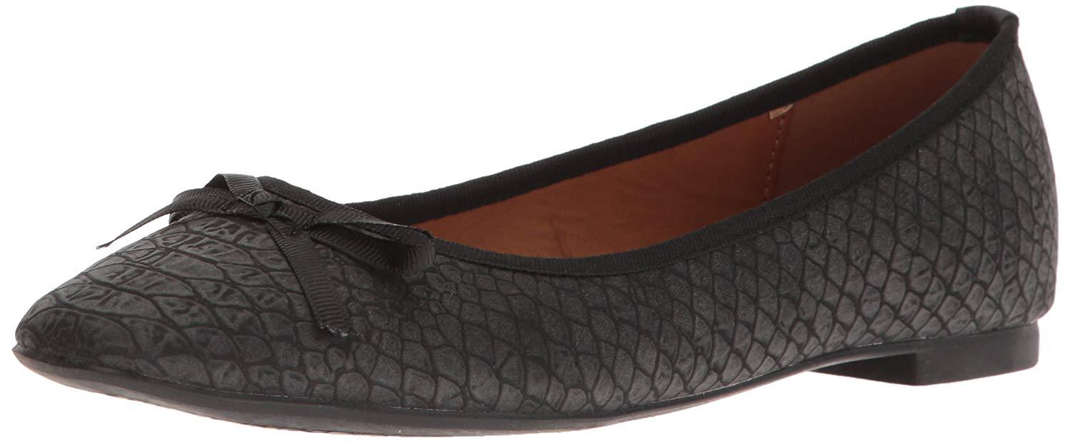 Callisto Women's Barnett Ballet Flat Black Croc Size 9.0 Callisto Women's Barnett Ballet Flat Black Croc Size 9.0