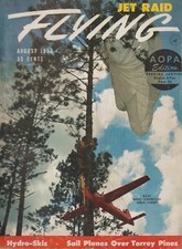 Flying Magazine (Aug 1953) Polish Air Force, Civil AP, Guided Missiles, Drones