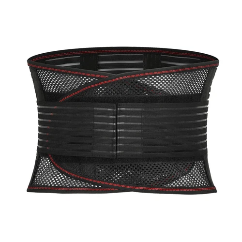 Back Support Brace Lower Back Pain with 4 Stays Belt Relief Breathable Air Mesh - Picture 13 of 28