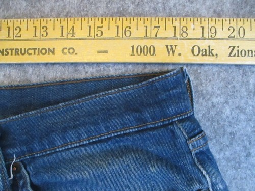 Levis 541 Jeans Mens 36x33* Blue Denim Straight Leg Medium Wash Western Retro - Picture 11 of 15