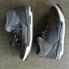 Nike Air Jordan 3 Retro GG 441140-035 Dark Grey/Mtlc Bronze Size 7y