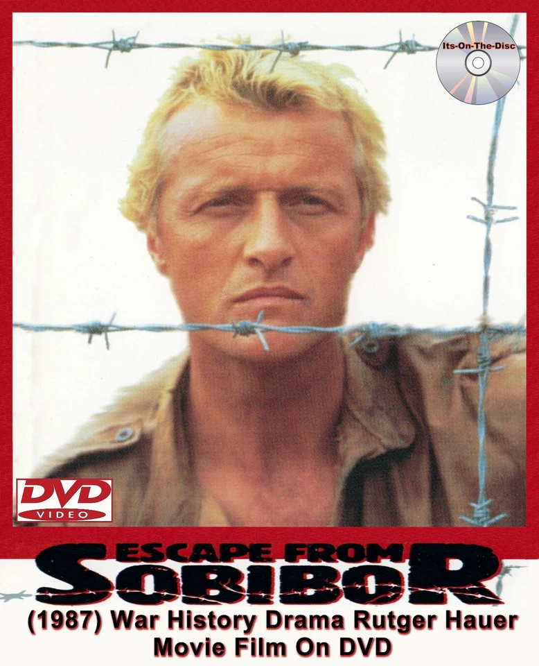 Escape From Sobibor (1987) War History Drama Rutger Hauer Movie Film On DVD - Image 2 of 4
