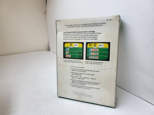 NEU FABRIKVERSIEGELT LAS VEGAS POKER & BLACKJACK SPIEL FÜR INTELLIVISION #G21 - Bild 2 von 10